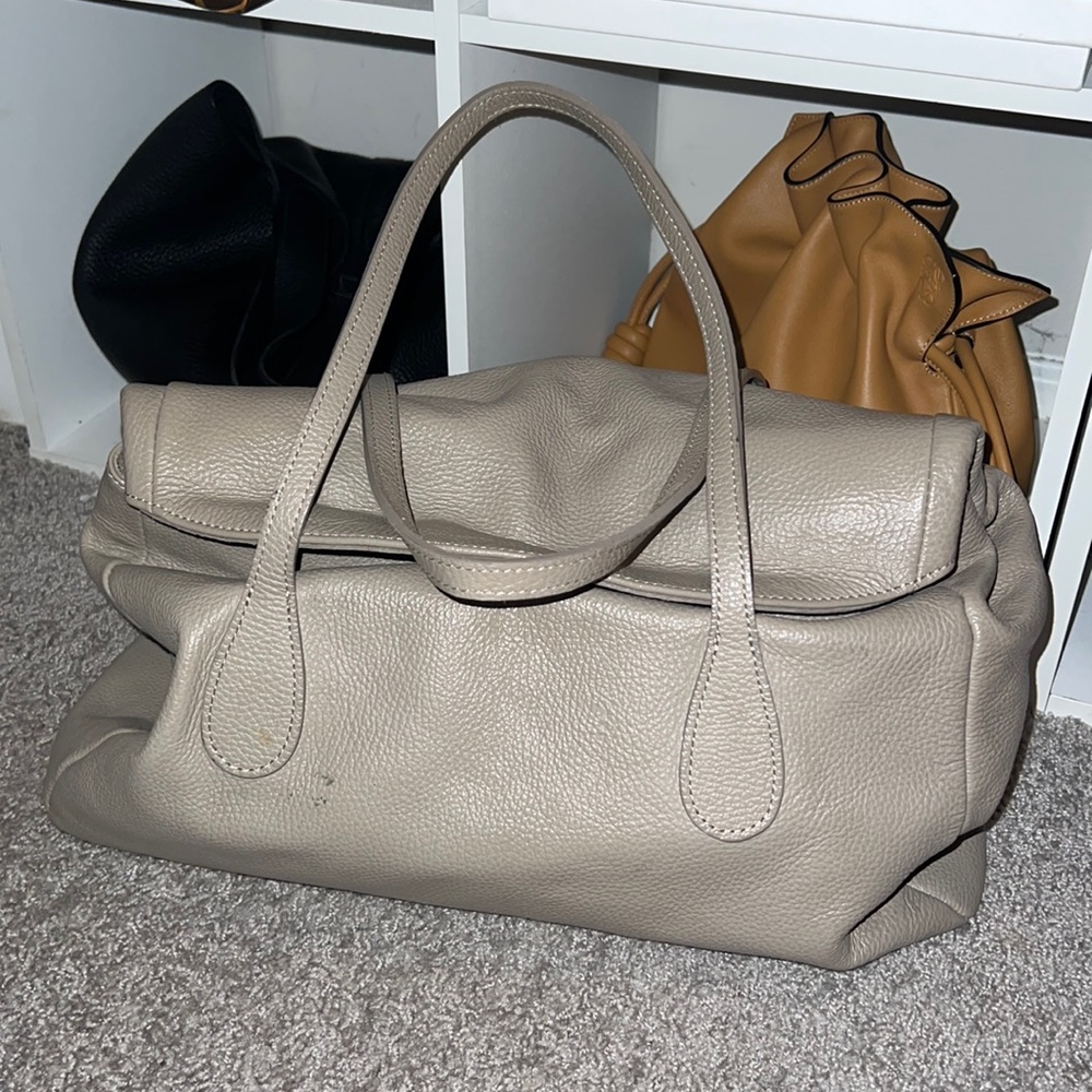 Cuir Rose large bag